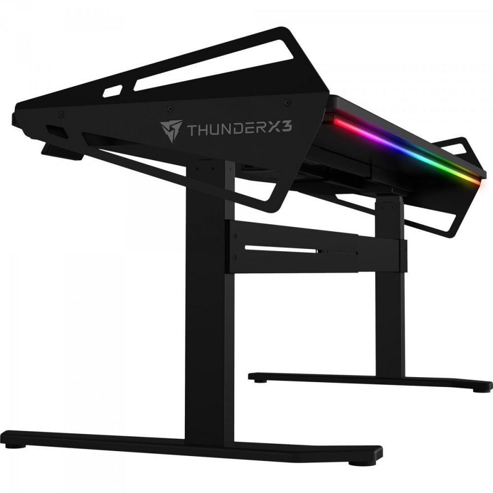 Mesa Gamer Automatizada HEX 120CM AD7 M Preto THUNDERX3 Un.Venda: PC/1