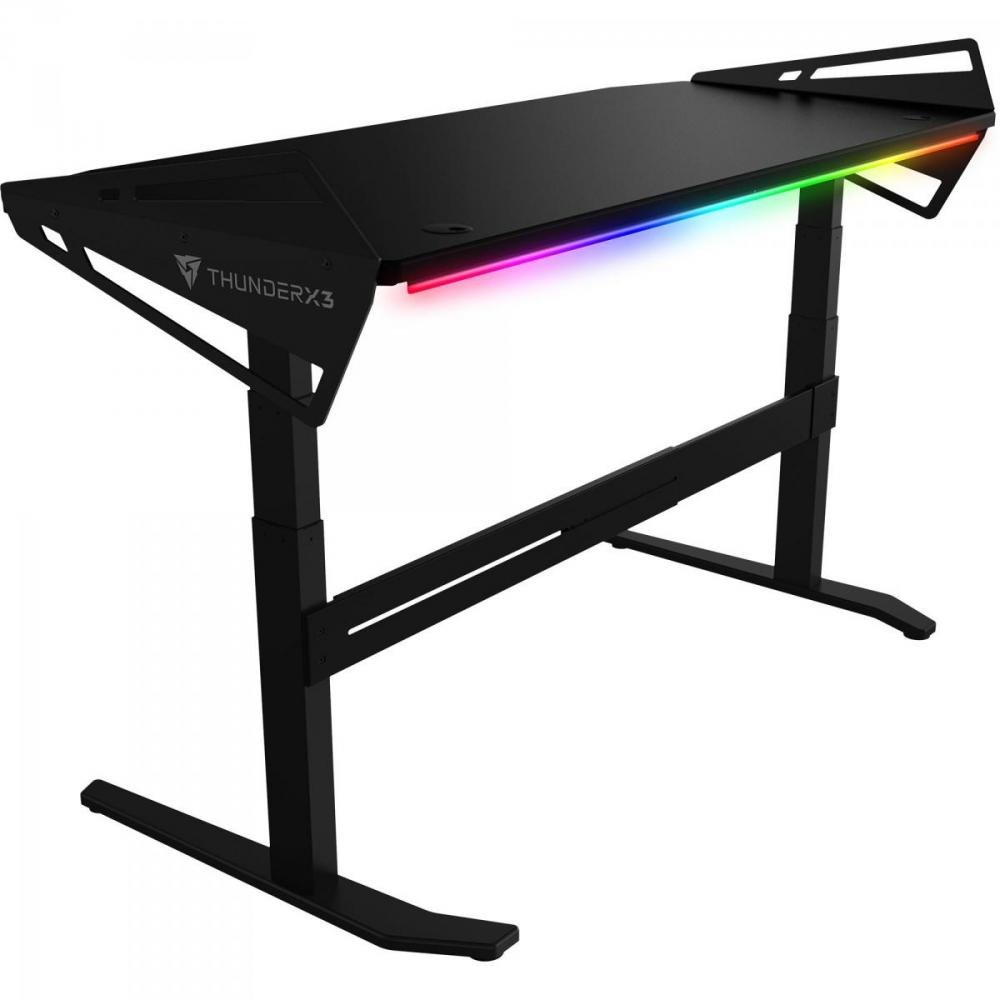 Mesa Gamer Automatizada HEX 120CM AD7 M Preto THUNDERX3 Un.Venda: PC/1