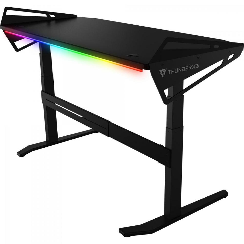 Mesa Gamer Automatizada HEX 120CM AD7 M Preto THUNDERX3 Un.Venda: PC/1