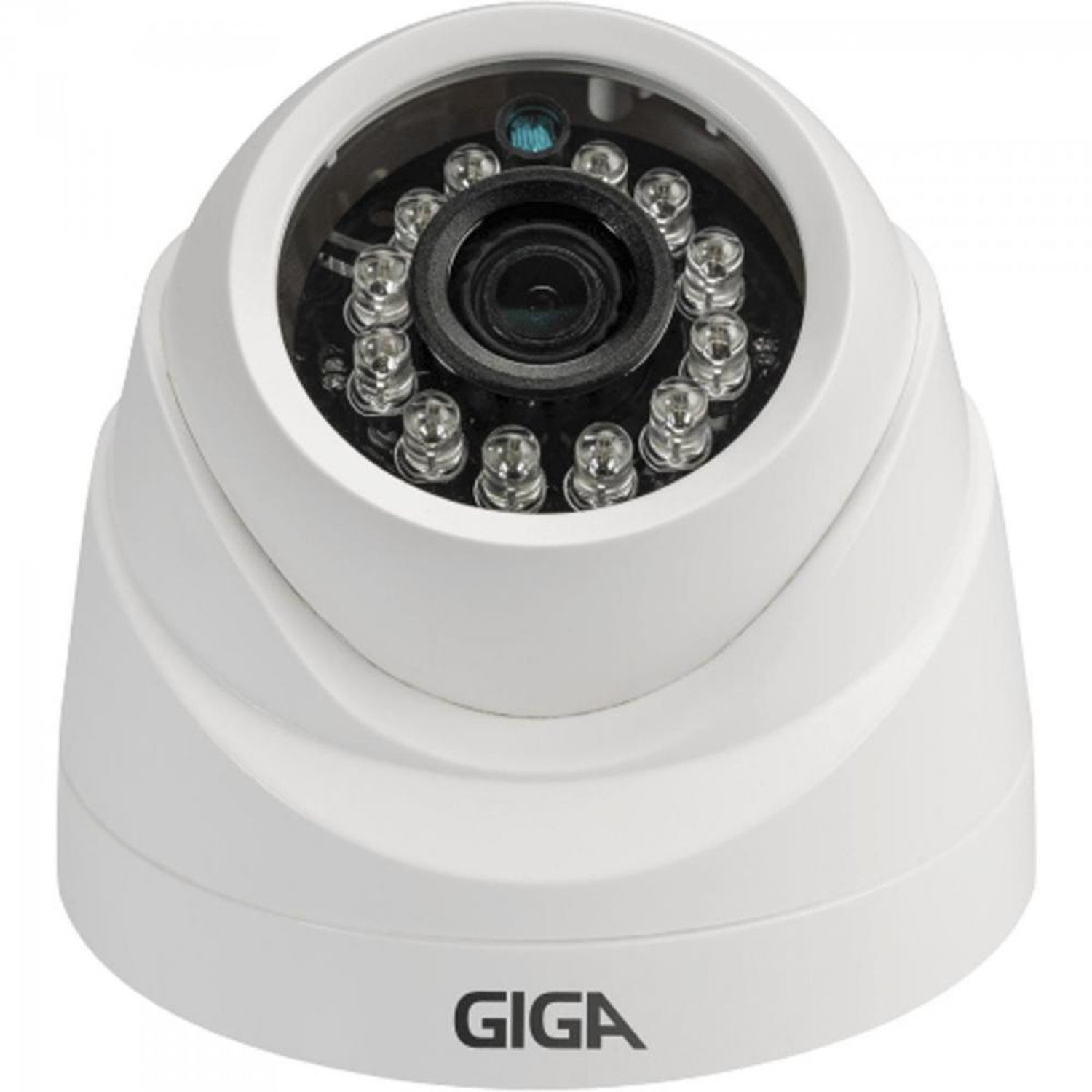 Camera Dome 3,6mm Infra 20m 1080P Open FULL HD (4 em 1) Sony Exmor GS0026 Branco GIGA Un.Venda: PC/1
