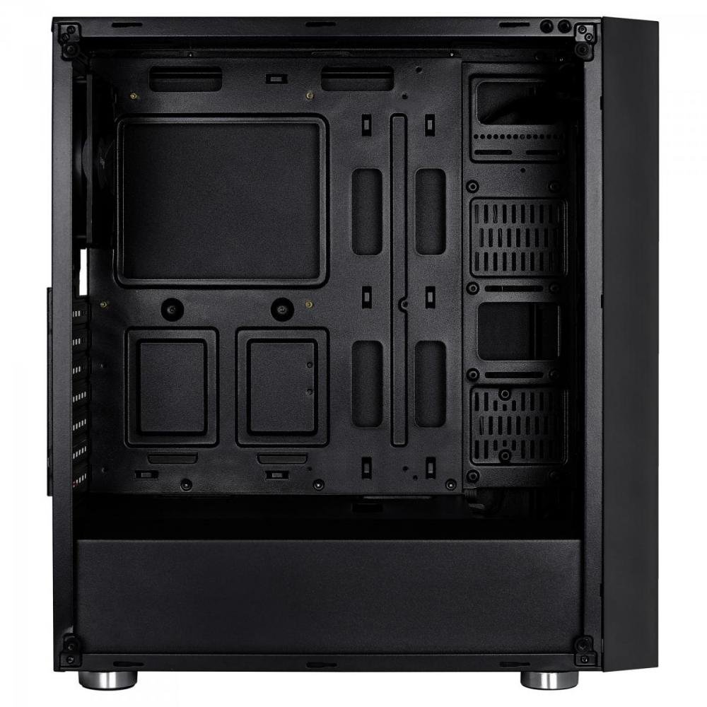 Gabinete Gamer Mid Tower Quartz Revo RGB Preto AEROCOOL Un.Venda: PC/1
