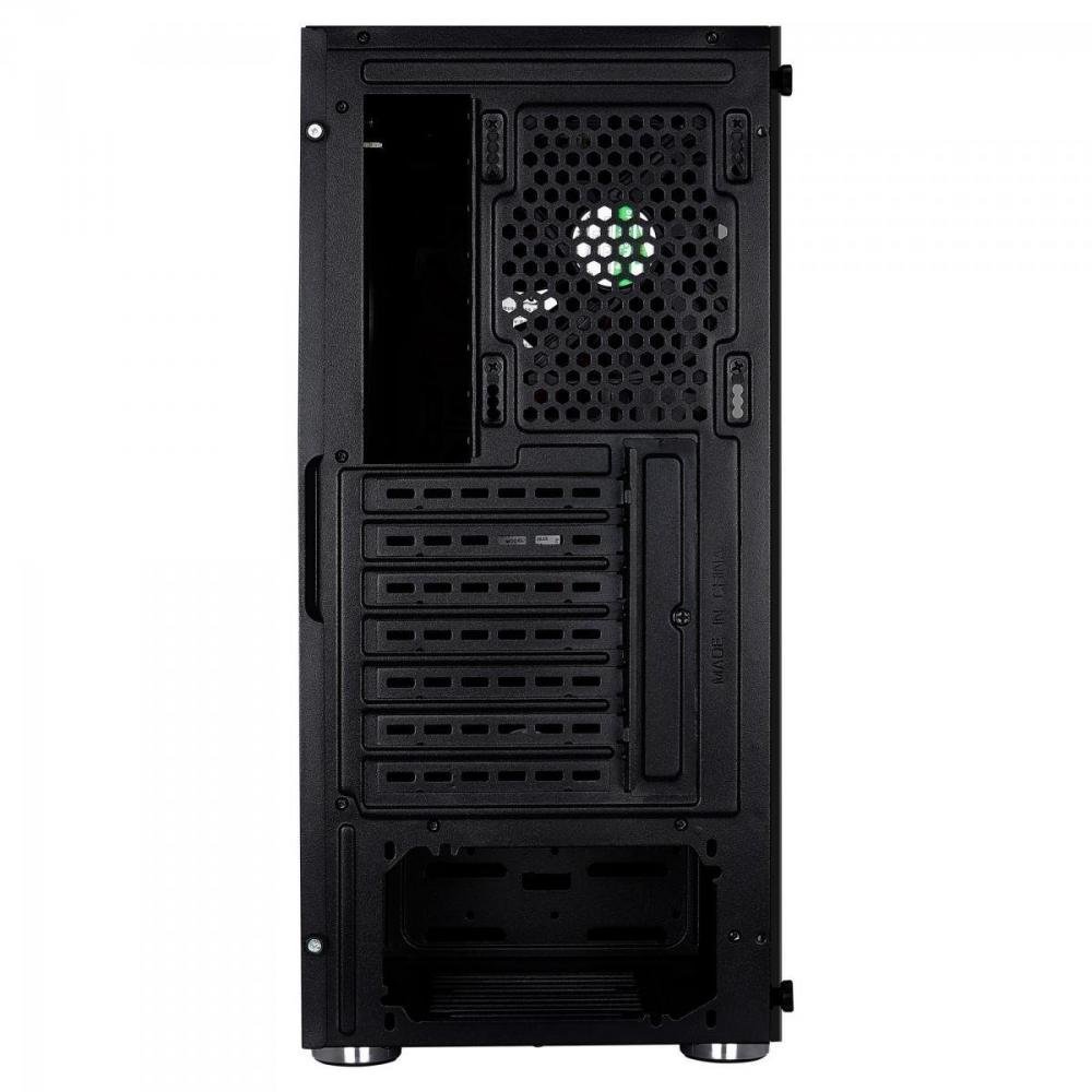 Gabinete Gamer Mid Tower Quartz Revo RGB Preto AEROCOOL Un.Venda: PC/1