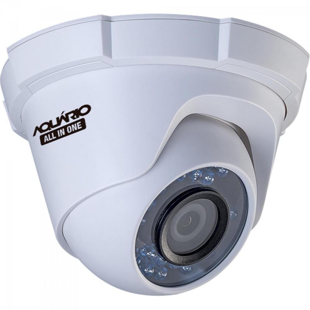 Camera Dome OPEN (4 em 1) 720P 2,8mm 20m CDF-2820-1P Case Plast AQUARIO Un.Venda: PC/1