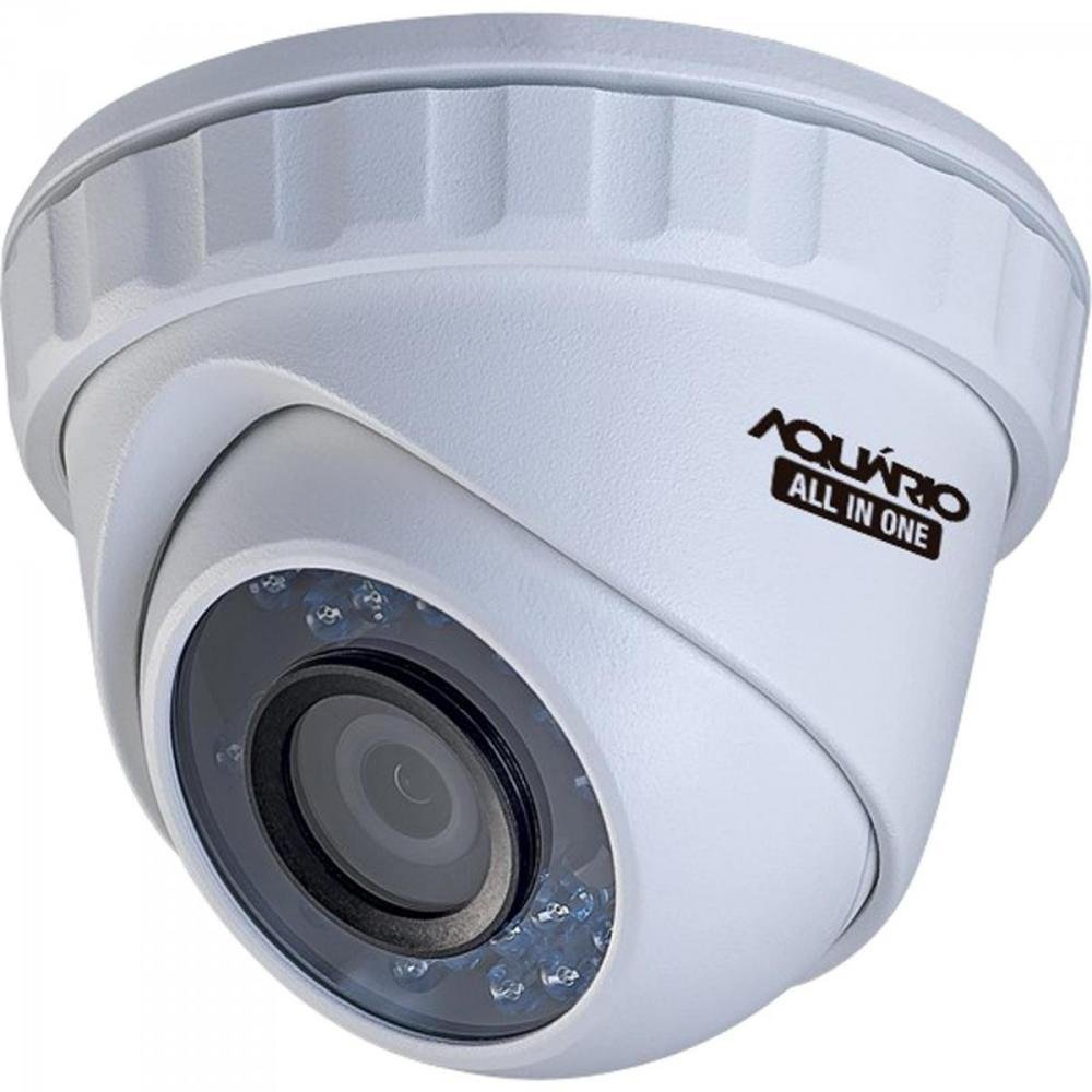 Camera Dome OPEN (4 em 1) 720P 2,8mm 20m CDF-2820-1P Case Plast AQUARIO Un.Venda: PC/1