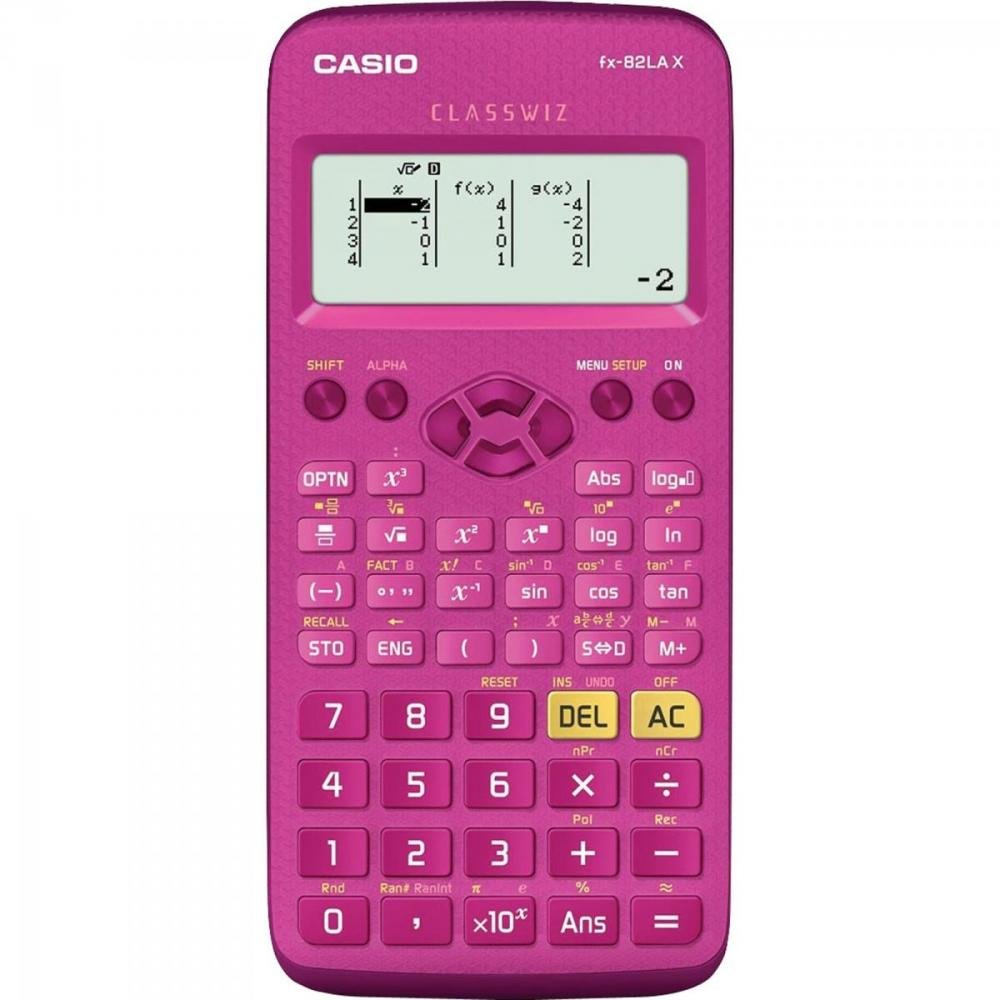 Calculadora Científica FX82LAX Rosa CASIO Un.Venda: PC/1