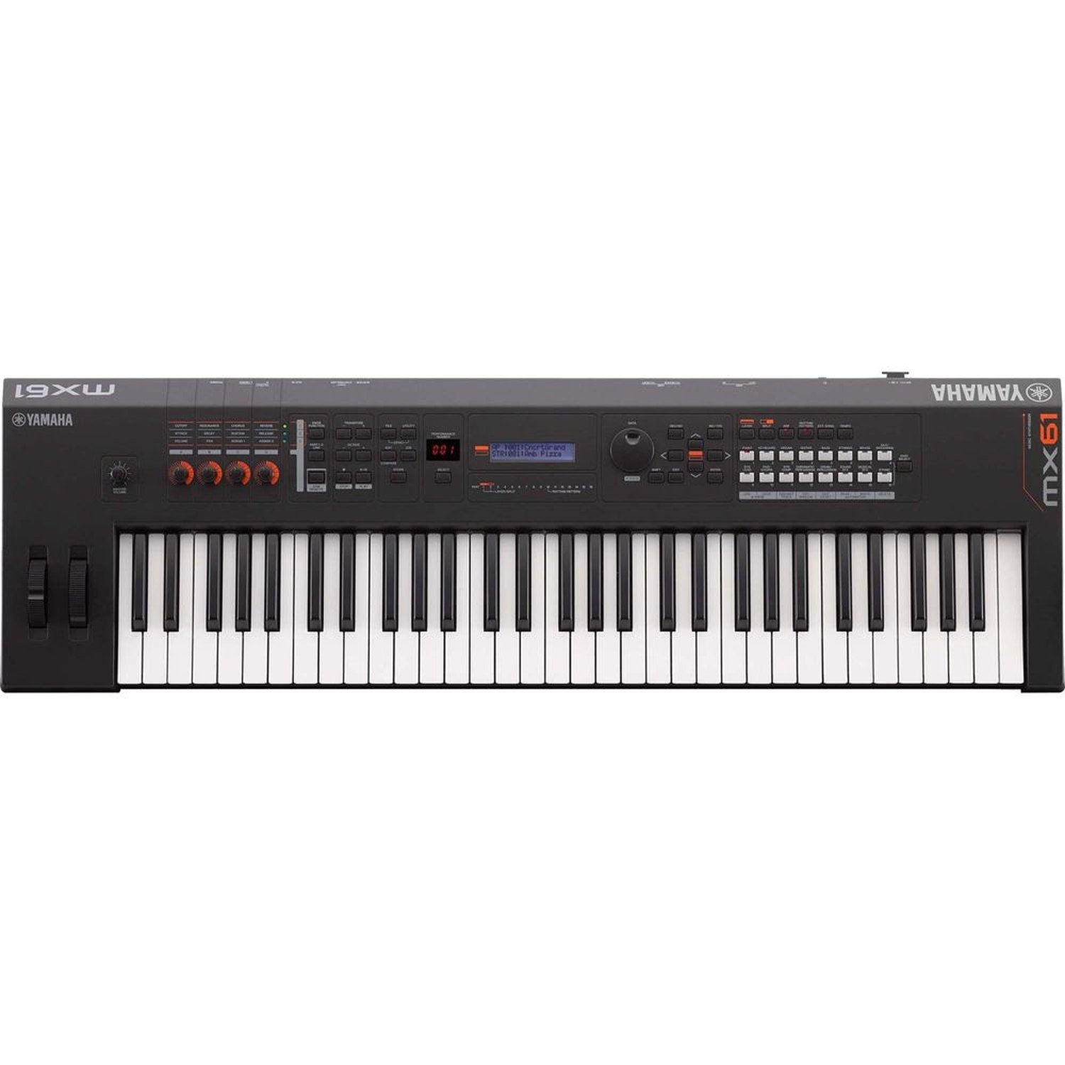 Teclado Sintetizador MX61 BK Preto YAMAHA Un.Venda: PC/1