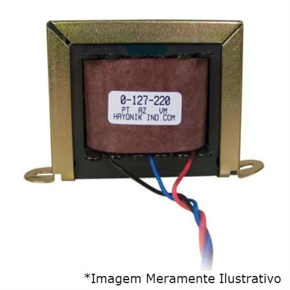 Transformador 9VAC 127/220VAC 550mA 9/800S HAYONIK Un.Venda: PC/1