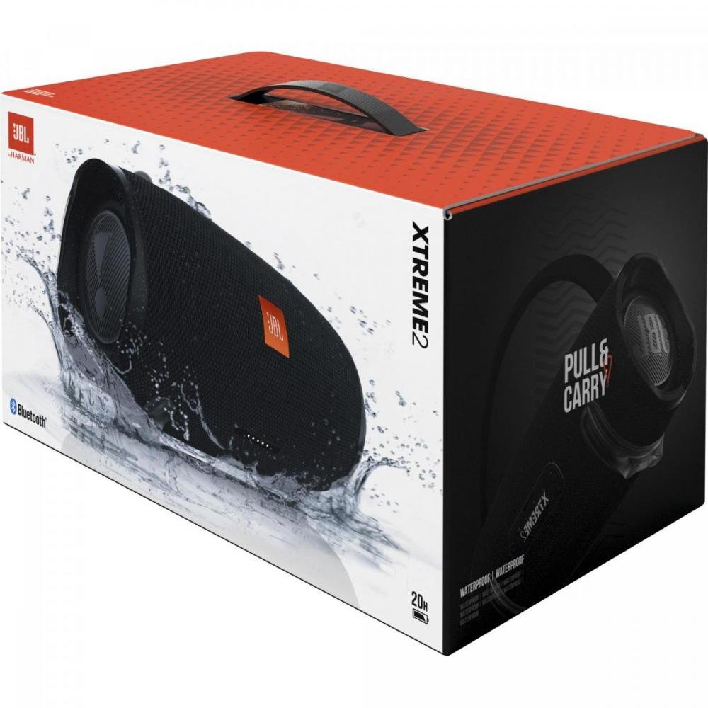 Caixa Multimídia Portátil Bluetooth Xtreme 2 Preta JBL Un.Venda: PC/1