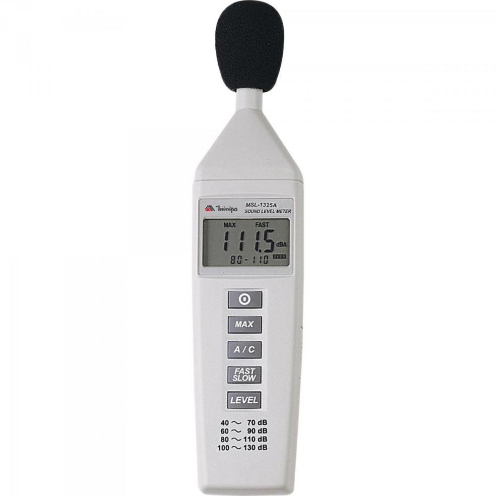 Decibelímetro MSL-1325A MINIPA Un.Venda: PC/1