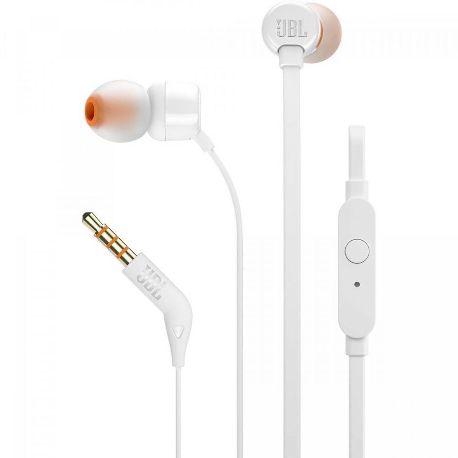 Fone de Ouvido Tune 110 Branco JBL Un.Venda: PC/1