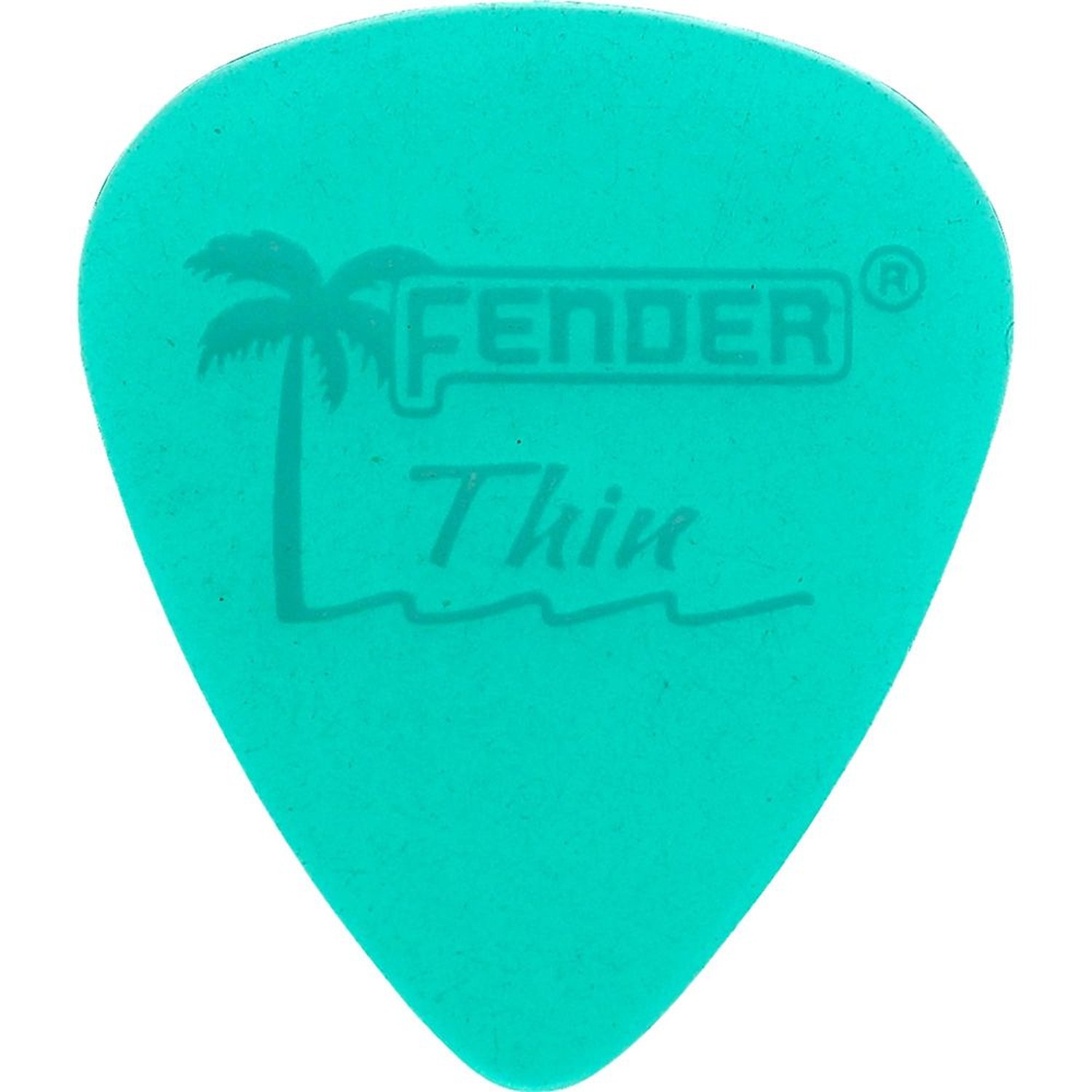 Palheta CALIFORNIA CLEAR FINA Verde FENDER Un.Venda: MVA/12