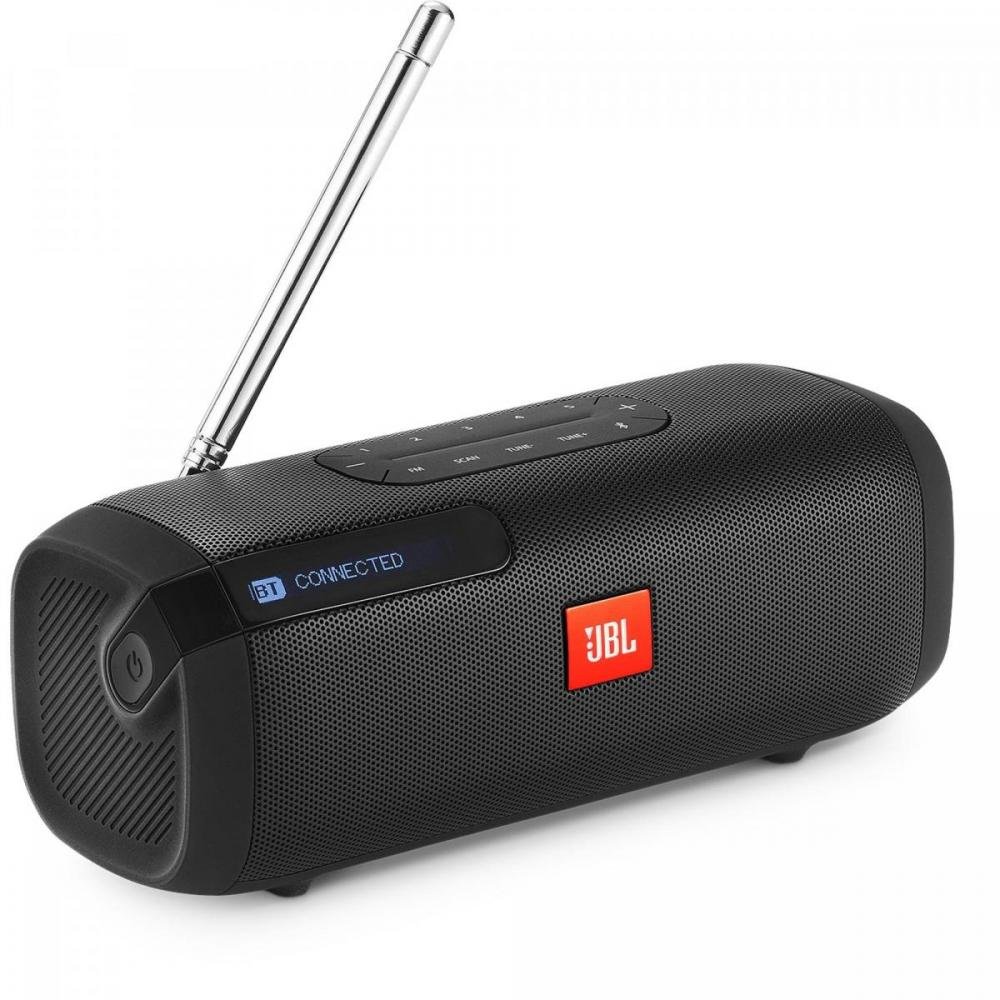 Caixa Multimídia Portátil Bluetooth Tuner FM Preta JBL Un.Venda: PC/1