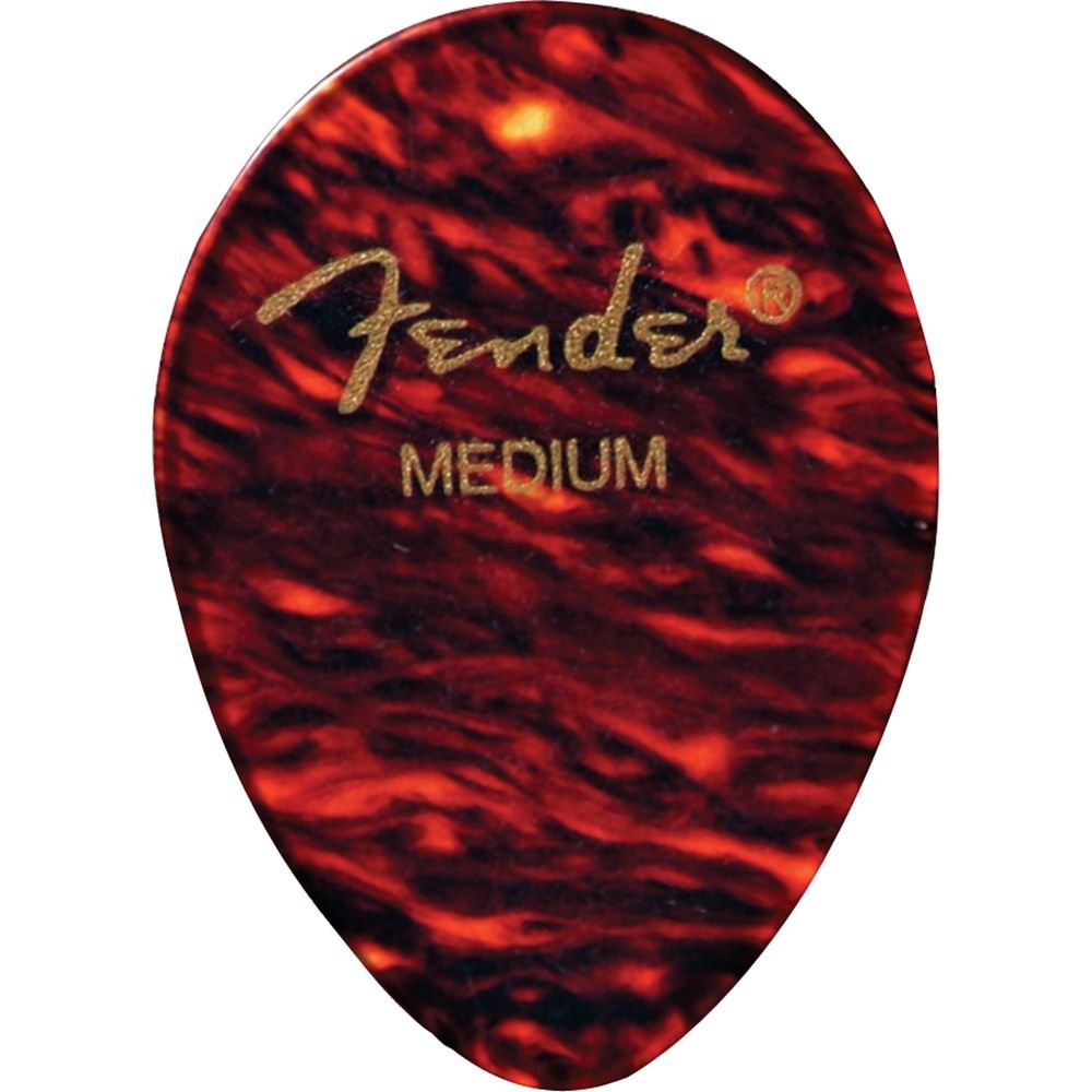 Palheta Celulóide Shape Classic 358 Medium Tortoise Shell FENDER Un.Venda: MVA/12