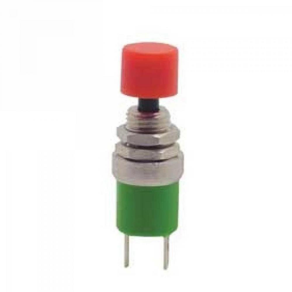 Chave Pushbutton PS101R Preto N/A 1A FUSIBRAS Un.Venda: MVA/5