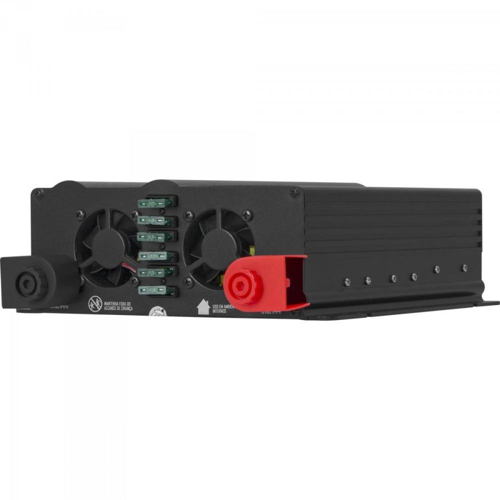 Inversor 1500W 12VDC/220V Onda Modificada Cinza Escuro HAYONIK Un.Venda: PC/1