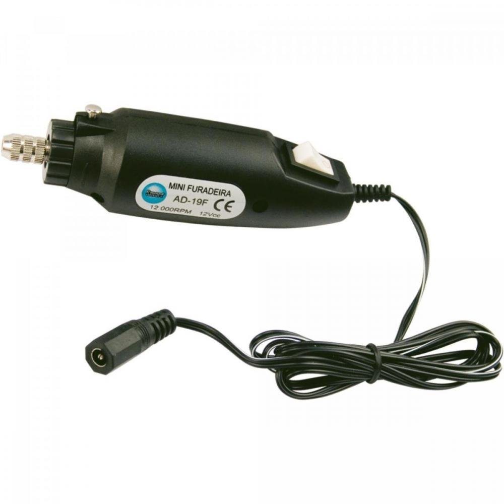 Mini Furadeira/Retífica com Maleta e Fonte Bivolt FEEL0001 GENÉRICO Un.Venda: PC/1