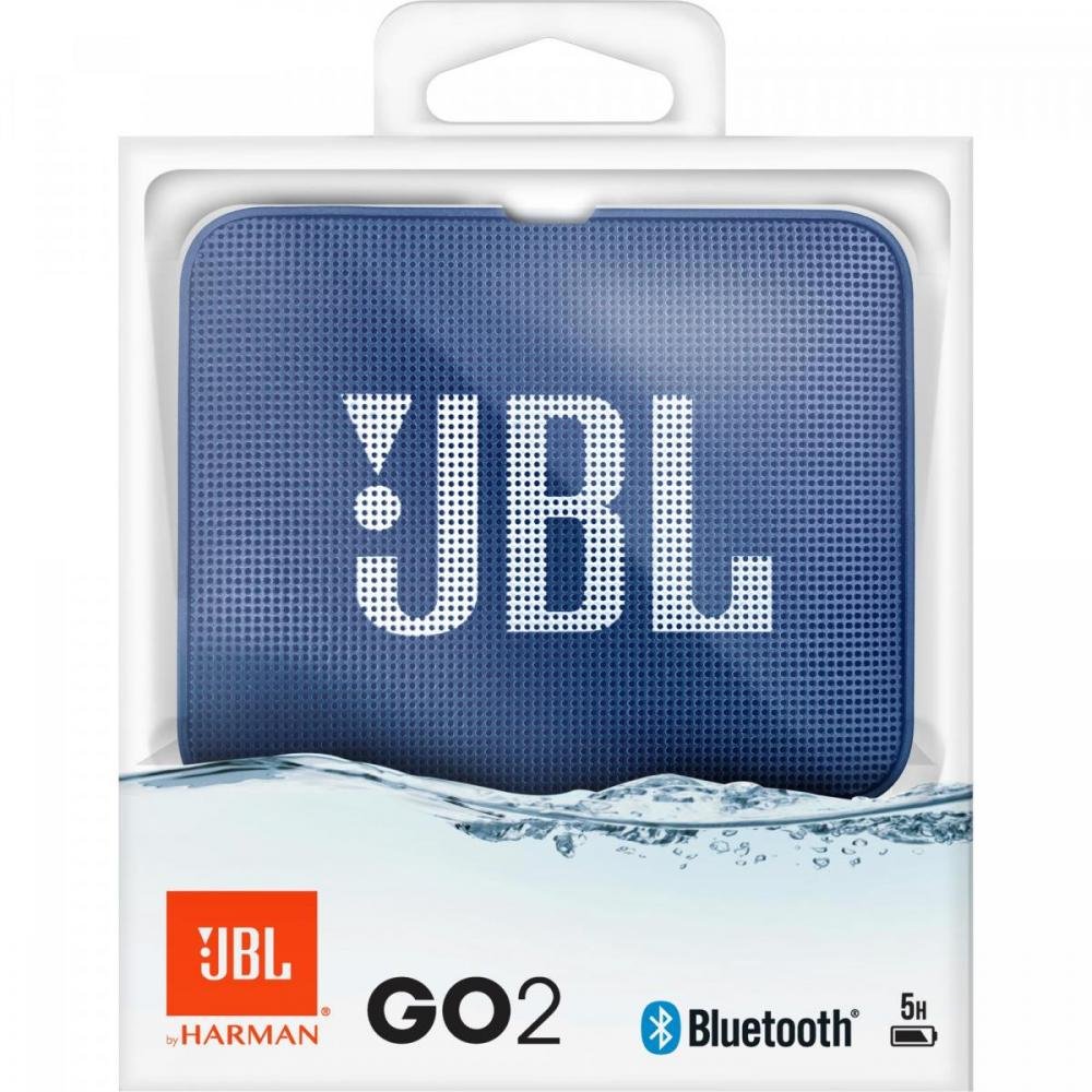 Caixa Multimídia Portátil Bluetooth GO 2 Azul JBL Un.Venda: PC/1