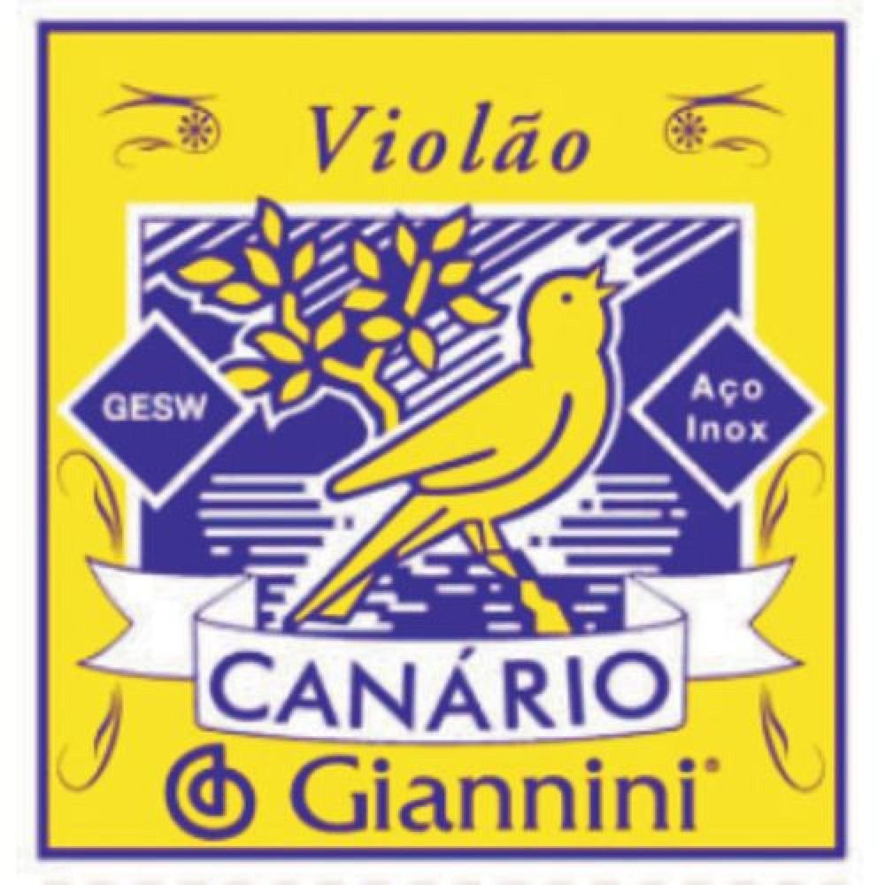 Encordoamento para Violão Aço Série Canário Média GESW SGIANNINI Un.Venda: PC/1