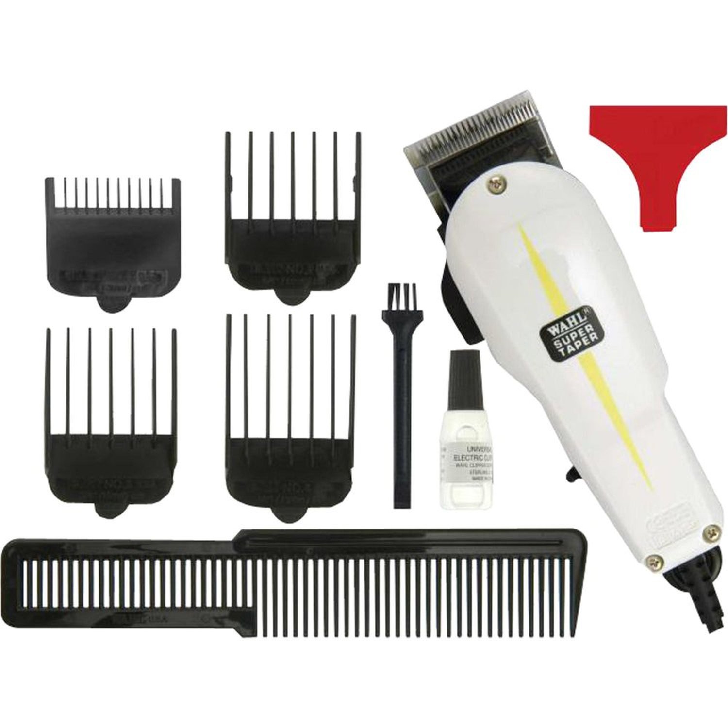 Máquina de Corte 127V SUPER TAPER Branca/Preta WAHL Un.Venda: PC/1