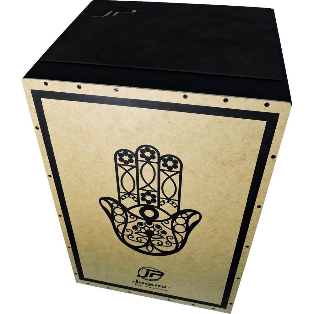 Cajon Acústico Inclinado MÃO DE DEUS K2-AC-MD JAGUAR Un.Venda: PC/1