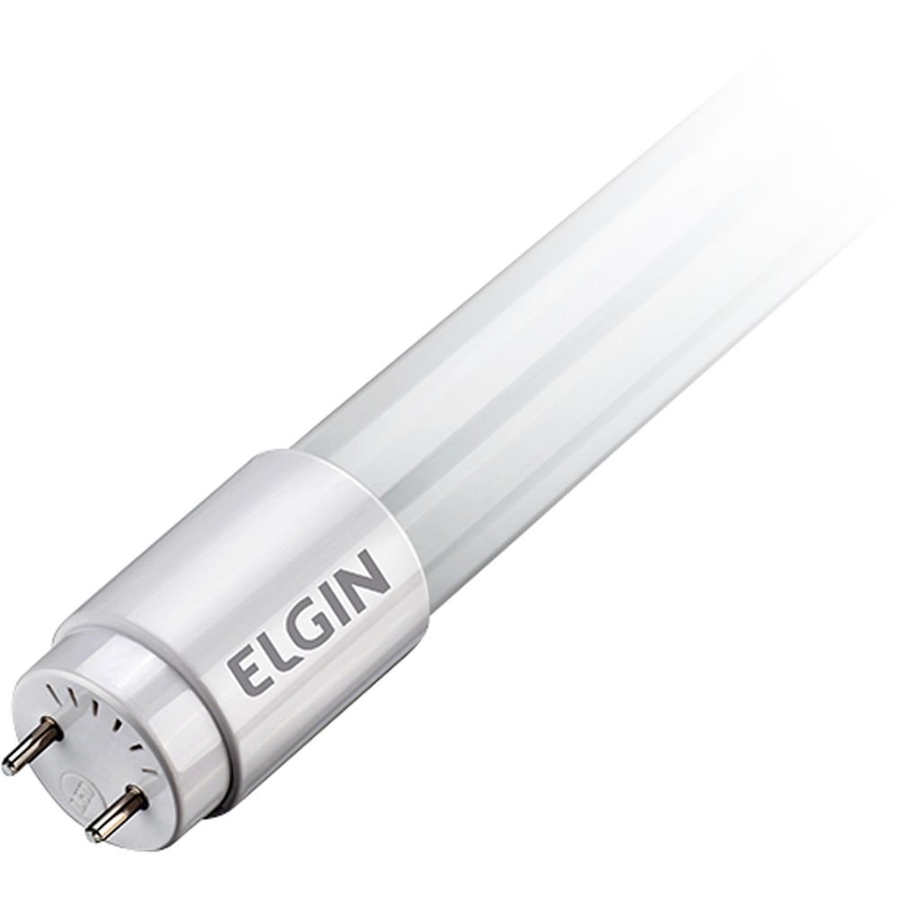 Lâmpada LED 10W Bivolt TUBULAR 6500K Branca Fria ELGIN Un.Venda: PC/1