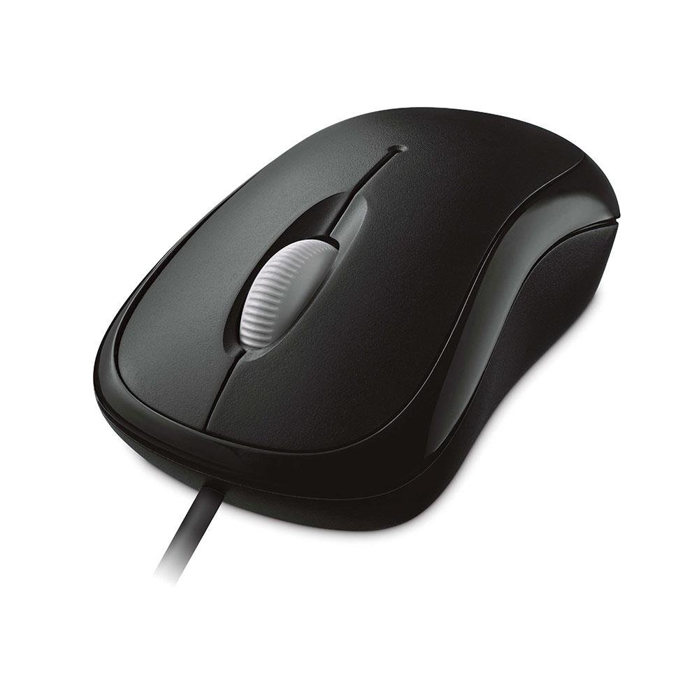 Mouse Optical Basic Com Fio Usb Preto Microsoft - P5800061