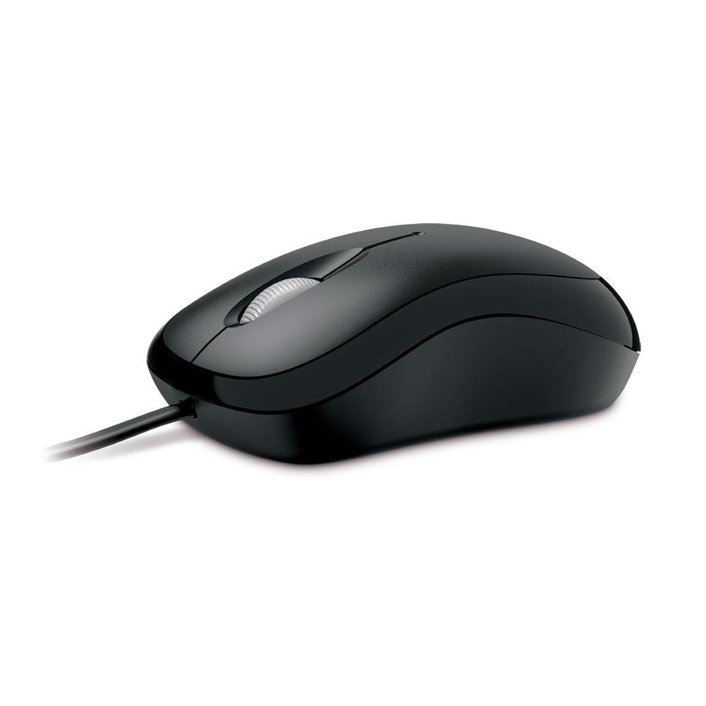 Mouse Optical Basic Com Fio Usb Preto Microsoft - P5800061