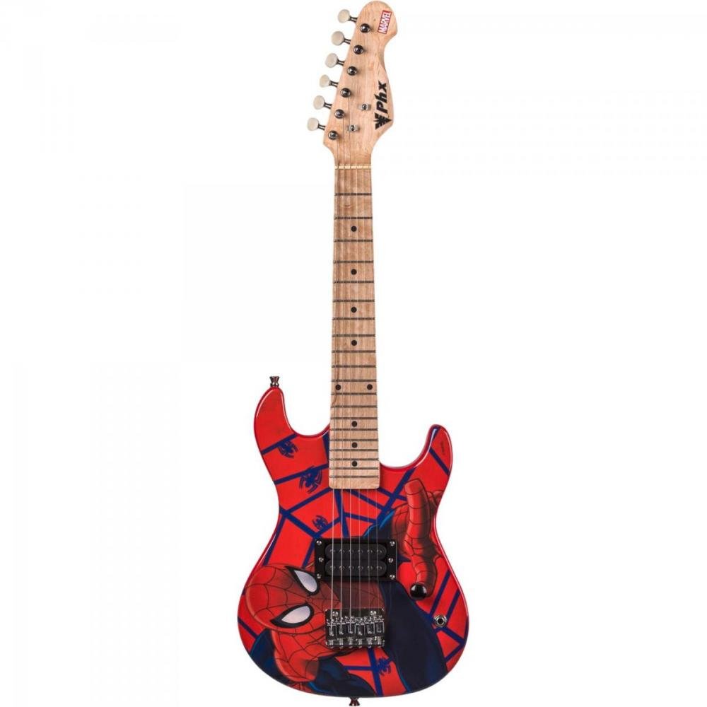 Guitarra Infantil Marvel GMS-K1 Spider-Man PHX Un.Venda: PC/1