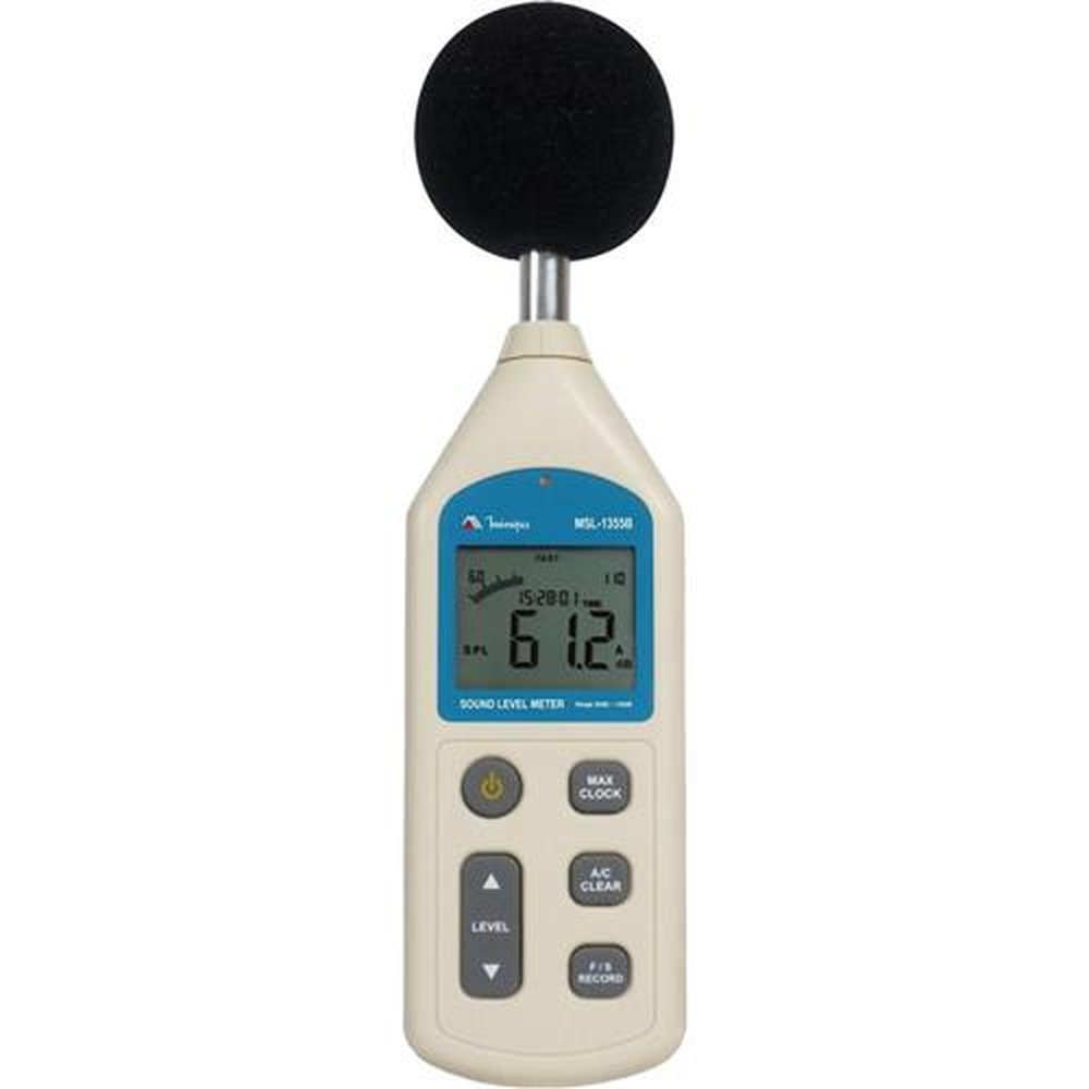 Decibelímetro MSL-1355B Azul/Branco MINIPA Un.Venda: PC/1