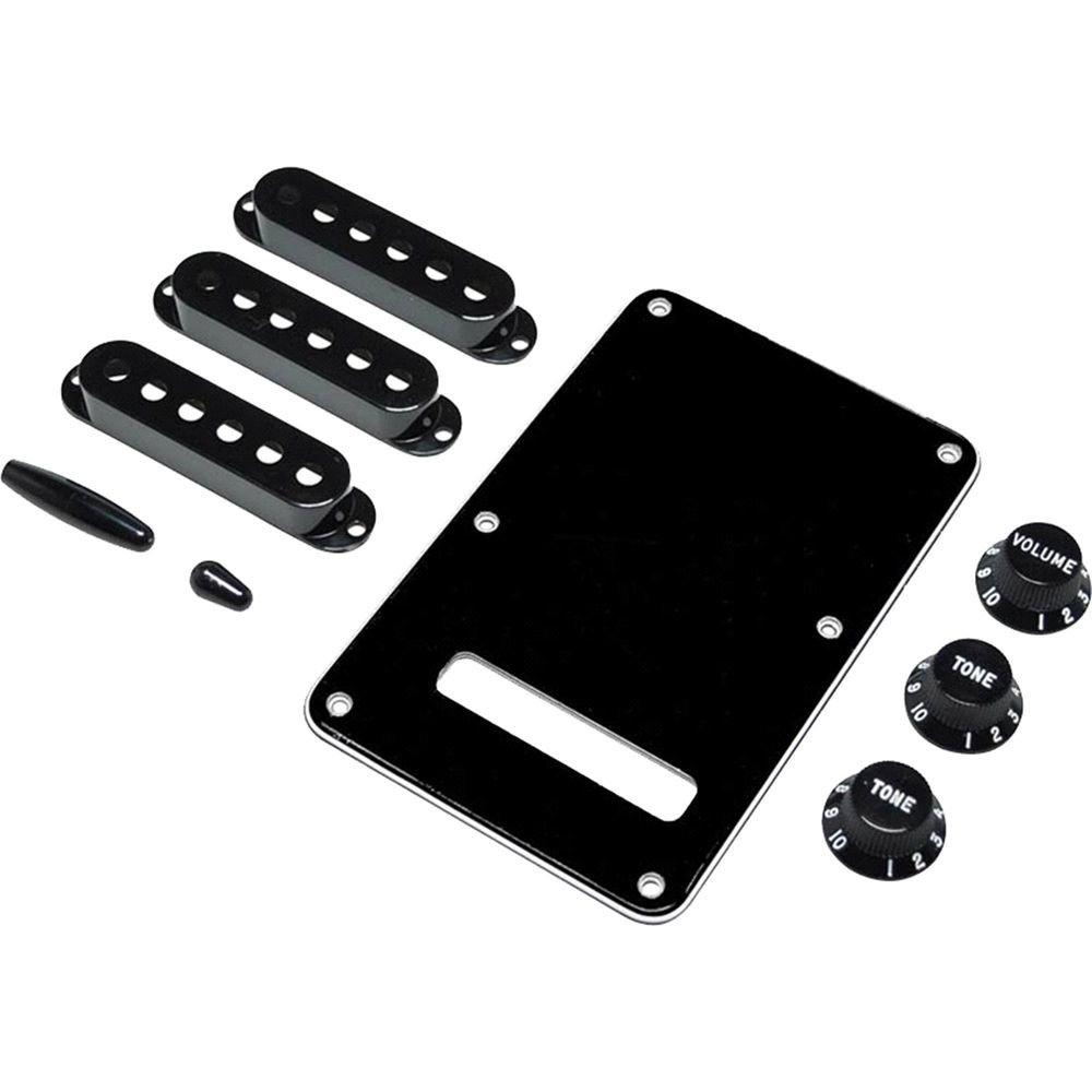 Kit de Acessórios para Guitarra VINTAGE-STYLE STRATOCASTER Preto FENDER Un.Venda: PC/1