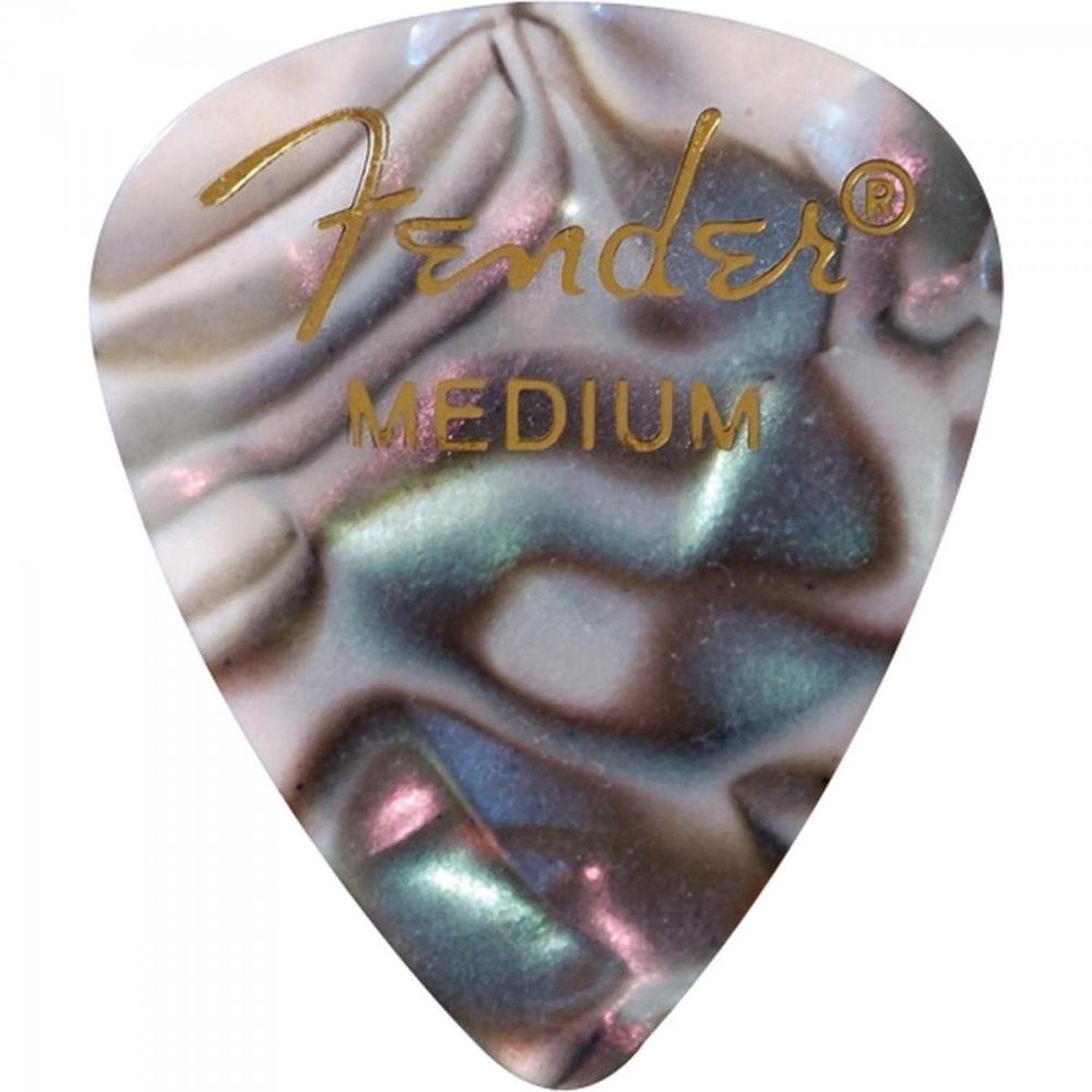 Palheta Celulóide Shape Premium 351 Medium Abalone FENDER Un.Venda: MVA/12
