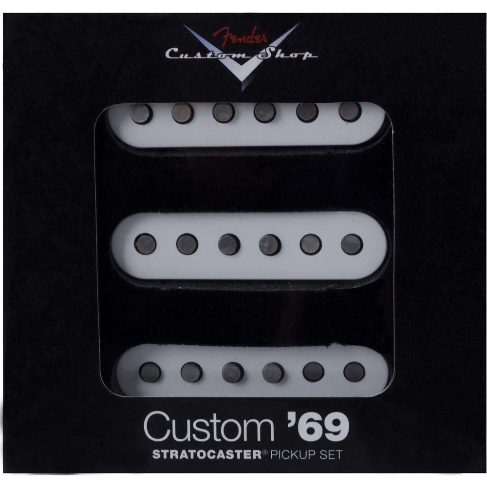 Set de Captadores Para Guitarra CUSTOM 69 STRAT Branco FENDER Un.Venda: PC/1