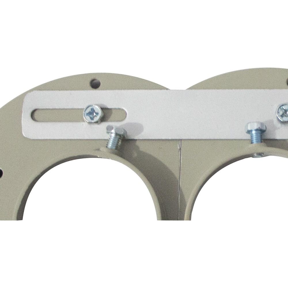 Suporte LNBF Carona Triplo C1/C2/C3 Cinza BEDINSAT Un.Venda: PC/1