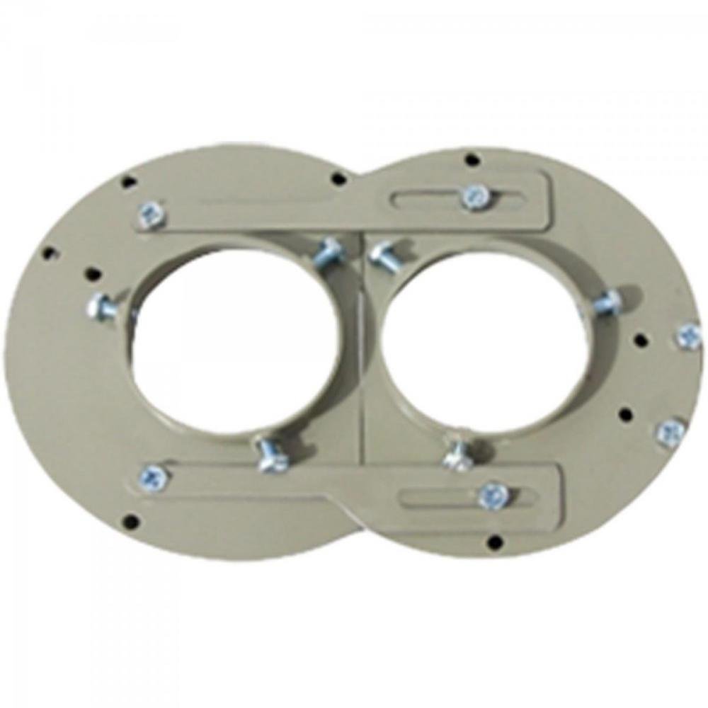 Suporte LNBF Carona Duplo C2 B4 Cinza BEDINSAT Un.Venda: PC/1