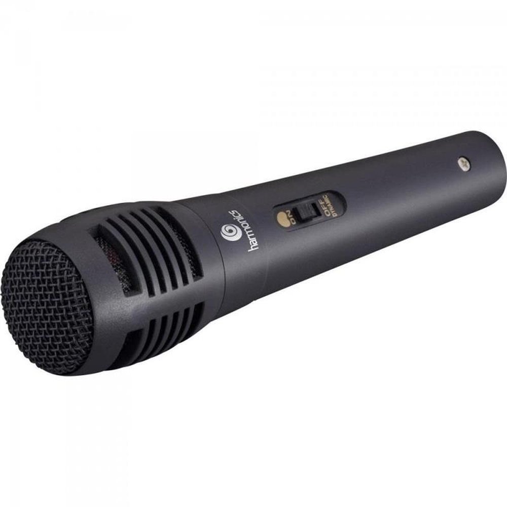 Microfone Dinâmico Supercardióide Cabo 3m MDC101 Preto HARMONICS Un.Venda: PC/1
