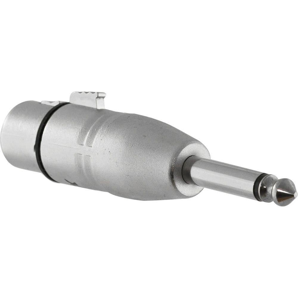 Adaptador XLR F x P10 M Mono HA014 HYX Un.Venda: PC/1