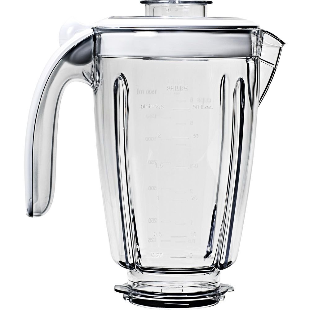 Copo para Liquidificadores com Tampa + Sobretampa Branca HR2984/00 WALITA ACESSÓRIOS Un.Venda: CX/6