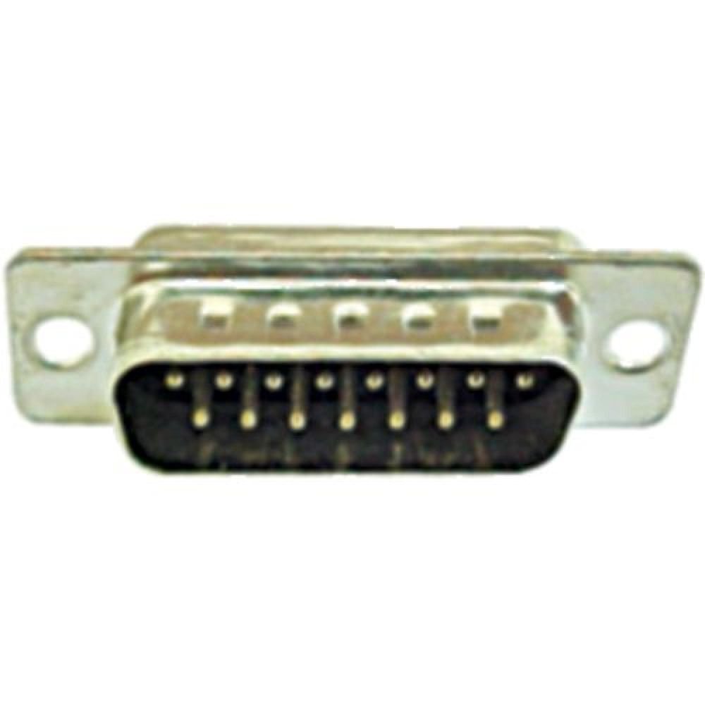 Conector Macho com Pinos DB15 GENÉRICO Un.Venda: DEZ/10