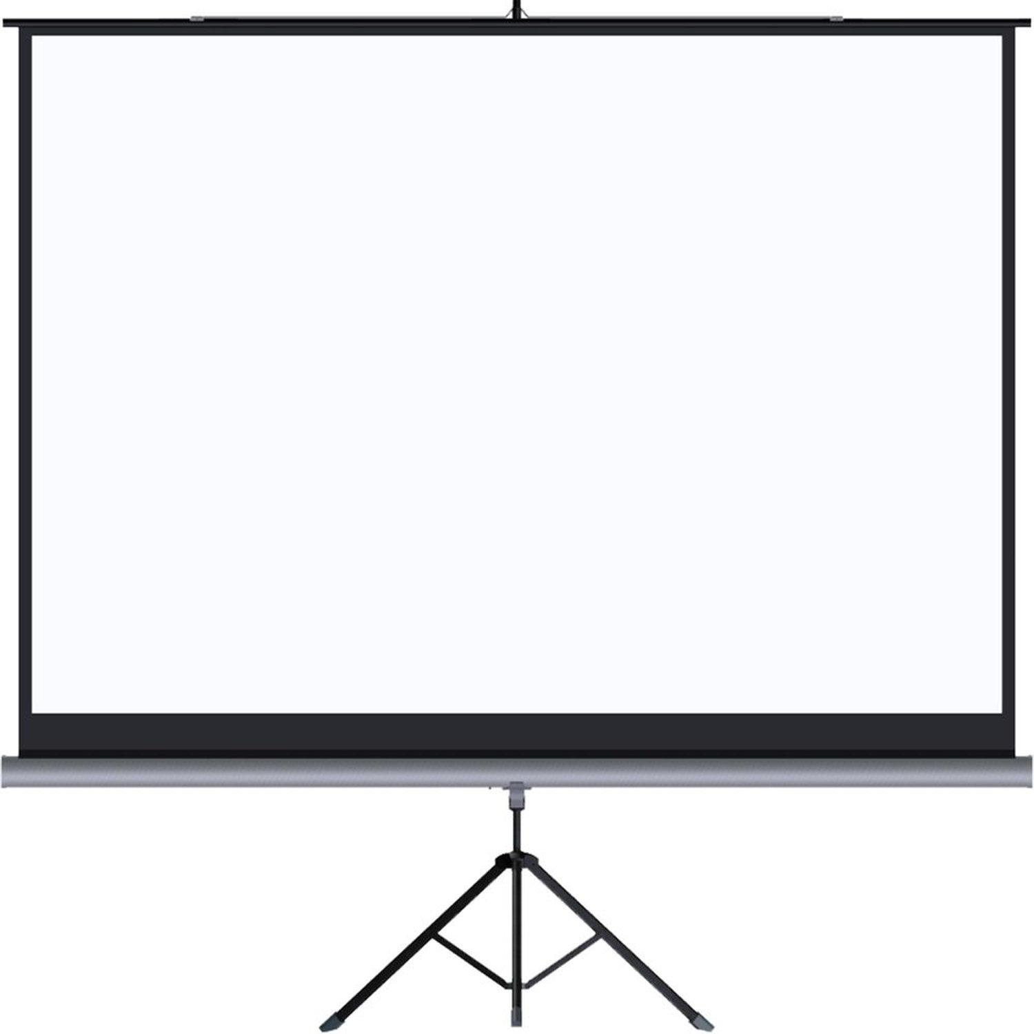 Tela Retratil com Tripé Série A 2,10m X 1,50m 4:3 TTM100VA TES Un.Venda: PC/1