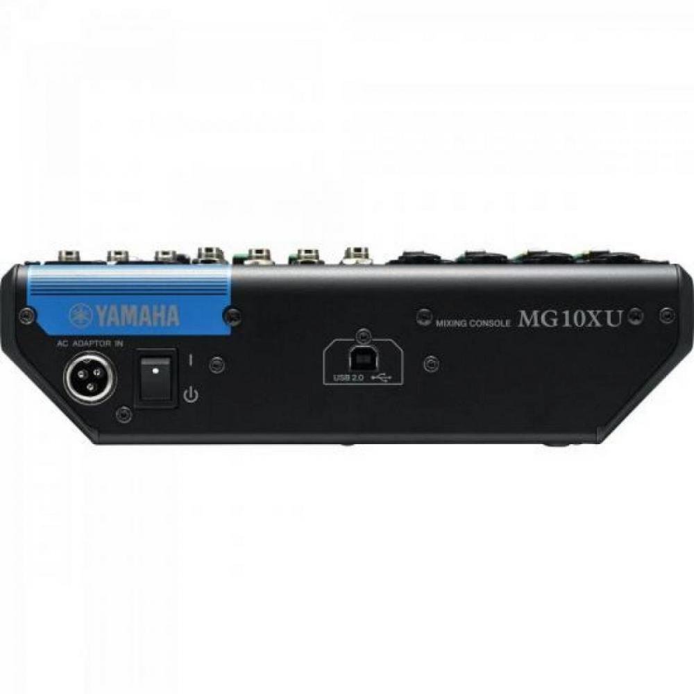 Mesa de Som Analógica 10 Canais MG10XU Preta YAMAHA Un.Venda: PC/1