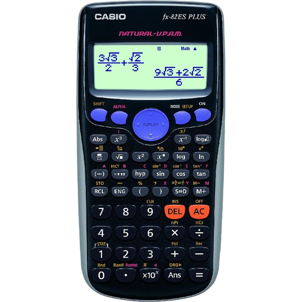 Calculadora Científica 252 Funções FX82ESPLUS CASIO Un.Venda: PC/1
