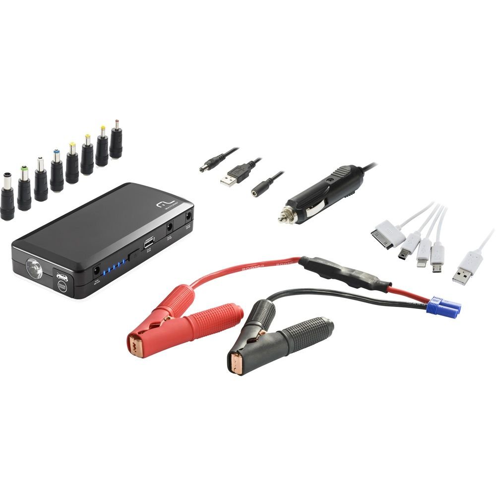 Mini Auxiliar de Partida Automotivo 3 em 1 AU606 MULTILASER Un.Venda: PC/1
