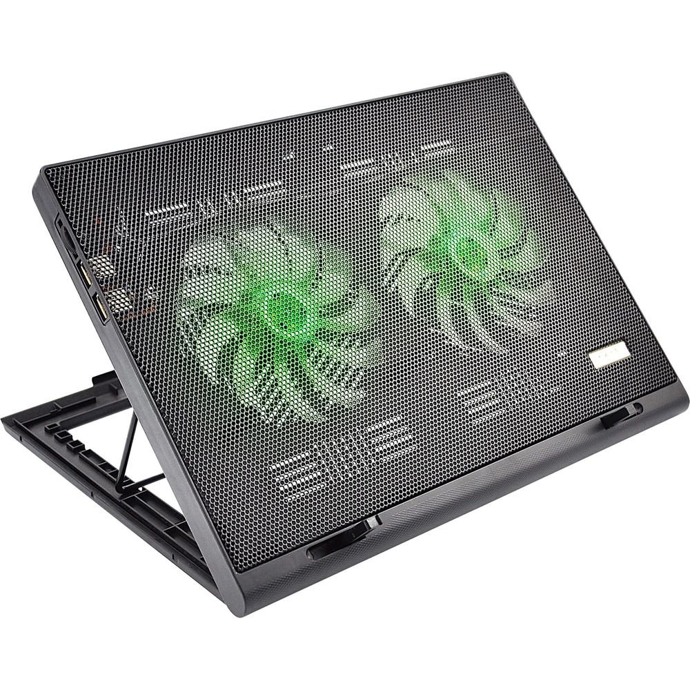 Suporte Para Notebook com 2 Coolers Acoplados AC267 Preto MULTILASER Un.Venda: PC/1