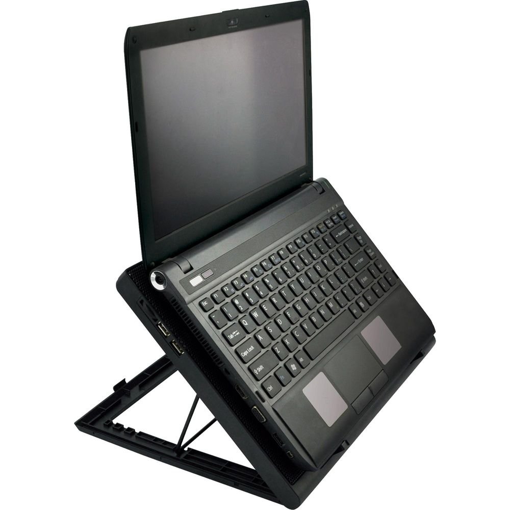 Suporte Para Notebook com 2 Coolers Acoplados AC267 Preto MULTILASER Un.Venda: PC/1