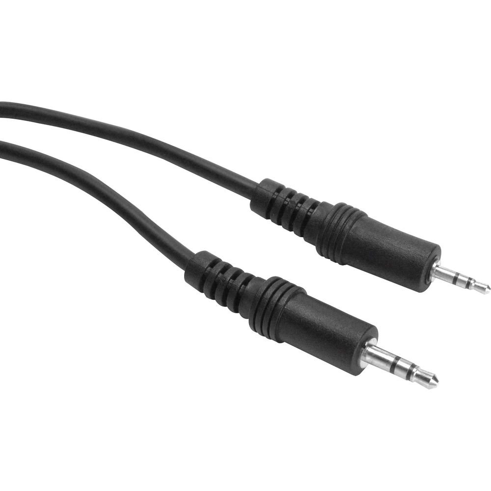 Cabo P2 Estéreo x P1 Estéreo 1,8m CBPD0006 Preto STORM Un.Venda: MVA/10