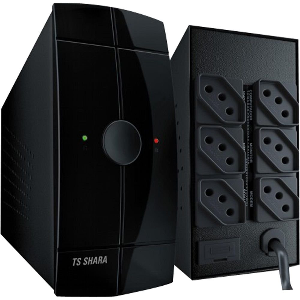 Nobreak 700VA POWER UPS Bivolt Preto TS SHARA Un.Venda: PC/1