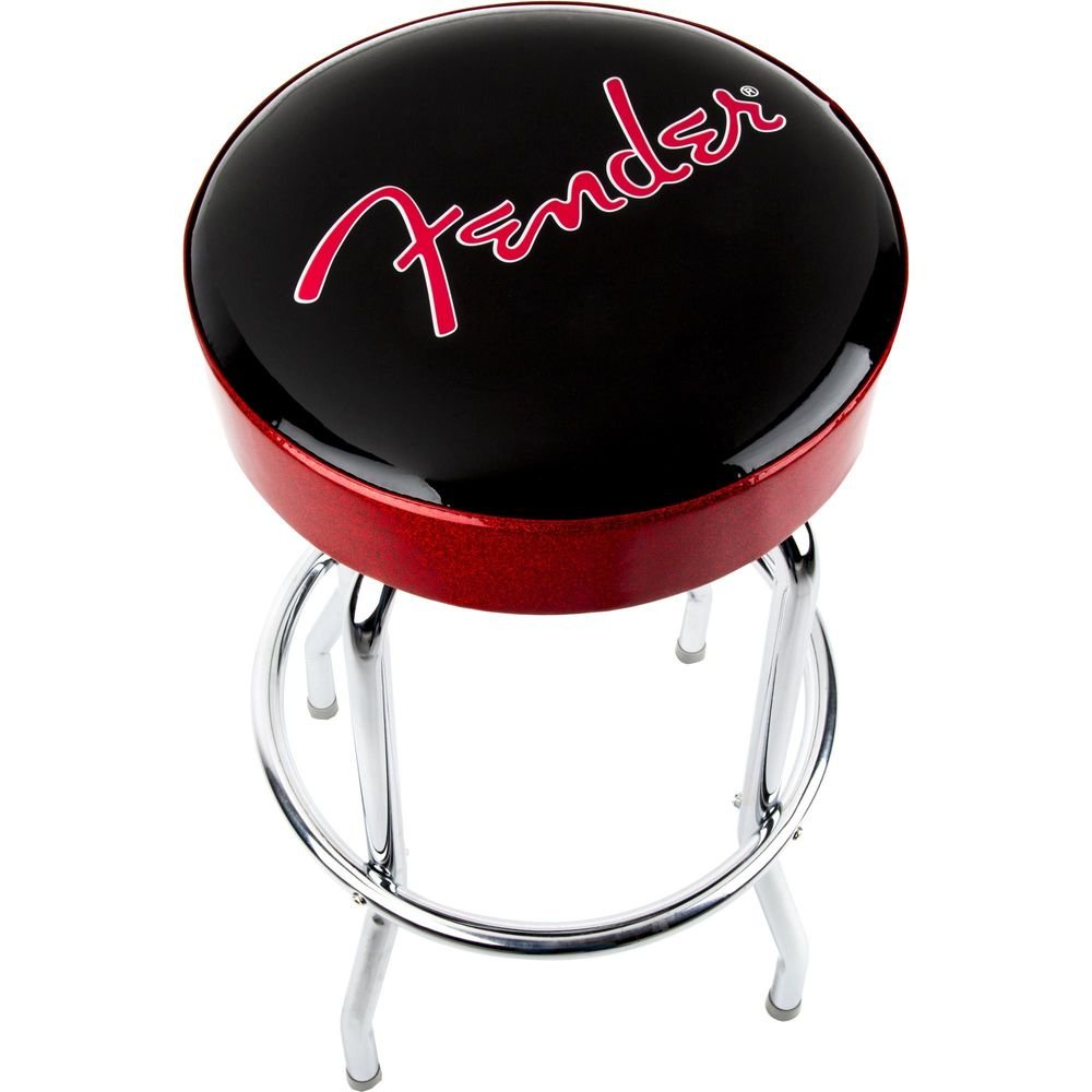 Banco Barstool 30" Vermelho/Preto FENDER Un.Venda: PC/1
