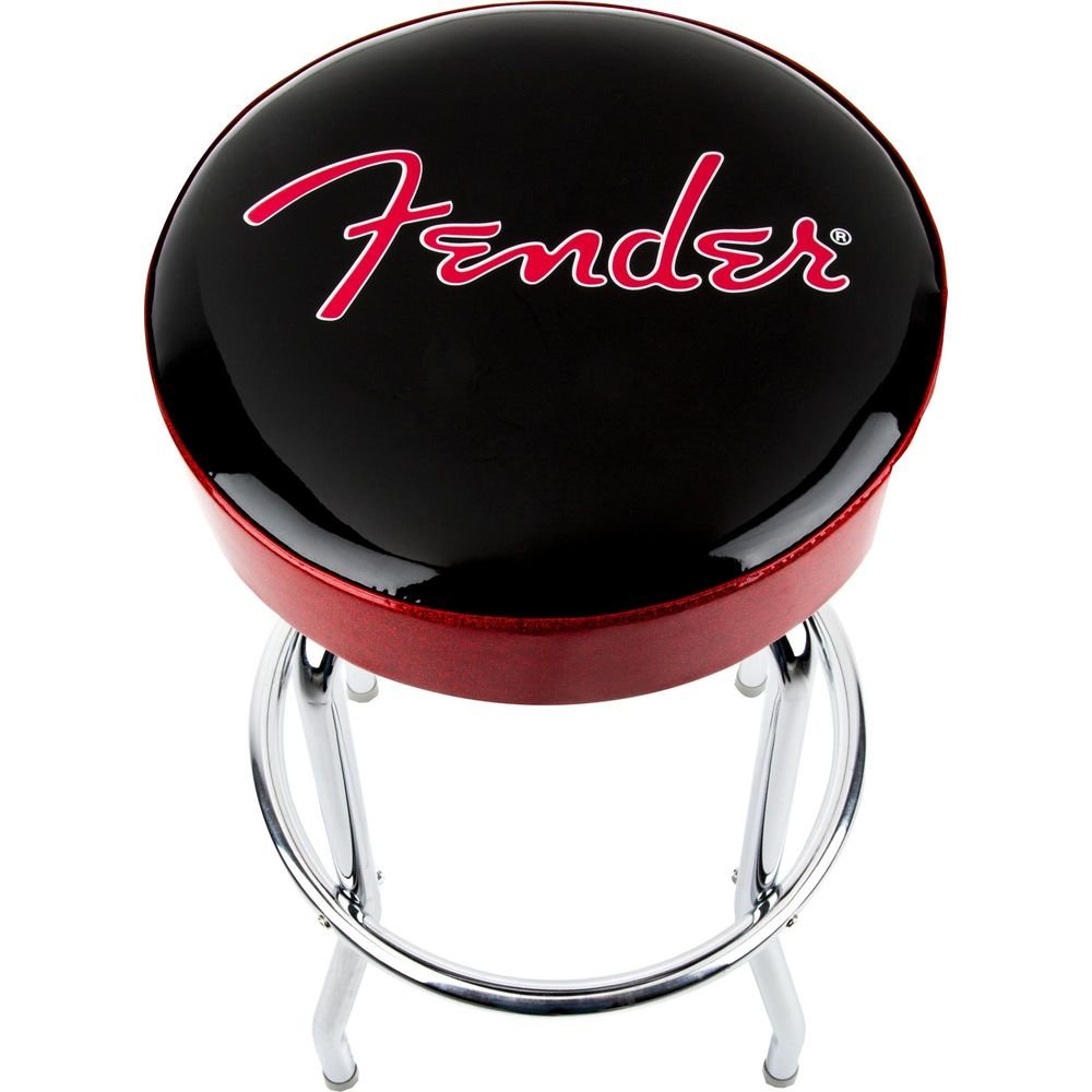 Banco Barstool 30" Vermelho/Preto FENDER Un.Venda: PC/1