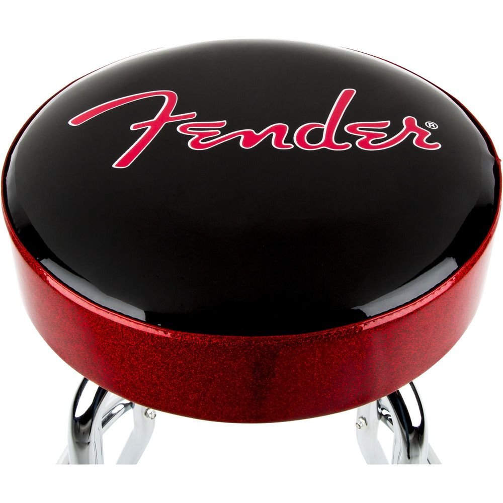 Banco Barstool 30" Vermelho/Preto FENDER Un.Venda: PC/1
