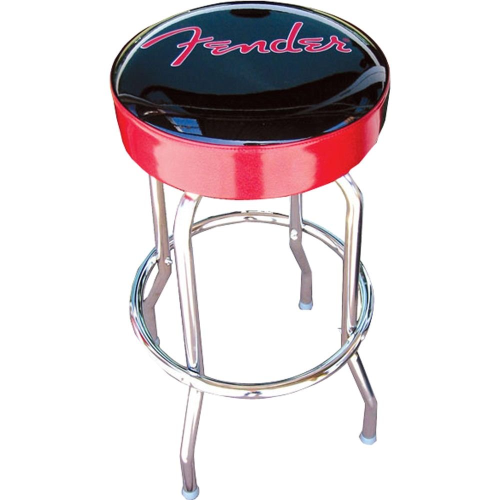 Banco Barstool 30" Vermelho/Preto FENDER Un.Venda: PC/1